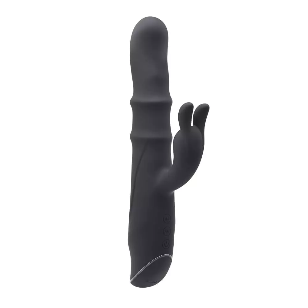 Evolved Ringmaster Rechargeable Silicone Come Hither Rabbit Vibe